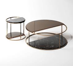 Fendi casa columbus coffee tables ca24 ca24a ca25 table. Fendi Casa Boogie Coffee And Side Table Ca 72 3d Model 1
