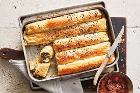 Phyllo dough meat and feta rolls. 28 Easy Recipes For That Filo Pastry In Your Freezer