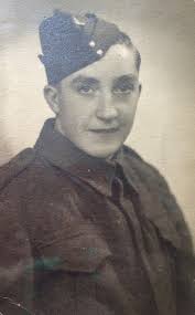 Bert Sampson in his army uniform • MyLearning