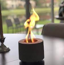 Denatured alcohol is essentially alcohol that has been rendered undrinkable. Buy Colsen Tabletop Bio Ethanol Rubbing Alcohol Fireplace Indoor Outdoor Fire Pit Portable Fire Concrete Bowl Pot Fireplace Online At Low Prices In India Amazon In