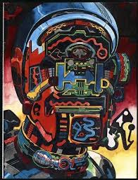 Jack Kirby Paintings Jack Kirby Jack Kirby Art Arte Africana Arte Em Quadrinhos Arte Popular