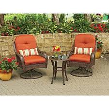 3 Piece Outdoor Furniture Set Better Homes And Gardens Azalea Ridge 3 Piece Outdoor Bistro Set Seats 2 With Images Outdoor Bistro Set Patio Furniture Replacement Cushions Outdoor Patio Furniture Sets
