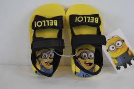 Toddler Boys Minion Shoes Medium 7 8 Sandals Despicable Me