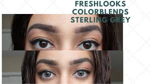 Freshlook Colorblends Sterling Grey Review