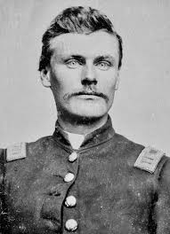 Capt. David D. Bard, 104th Ohio Infantry. Mortally wounded at the Battle of  Franklin. (Collection of John Robella)