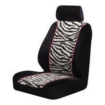 Auto Expressions Zebra Print Seat Cover Walmart Com Zebra Print Truck Seat Covers Seat Cover