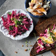 Tartine With Creamy Beetroot And Smoked Mackerel Topping Recipe Yummly Recipe Smoked Mackerel Mackerel Recipes Beetroot