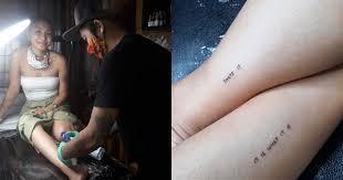 In an article published by sinehub last may 18, we got to learn a little more about the actress' tattoos. Look Nadine Lustre Has Added A New Minimalist Tattoo To Her Collection And It S Empowering L Fe The Philippine Star