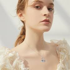 Fox Pendant CUPENDA Sterling Silver Cute Animal Pendant Necklace  Fox/Snake/Unicorn/Owl On Moon/Rabbit/Horse Necklace Jewelry Gifts For Women  Mom Sister, Sterling Fox Necklace