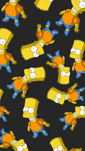 Homer and marge simpson raise bart, lisa and baby maggie in springfield. 38 Bart Wallpaper On Wallpapersafari