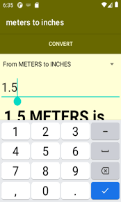 So, if you want to calculate how many inches are 5 meters you can use this simple rule. Convert Meters To Inches Amazon In Appstore For Android