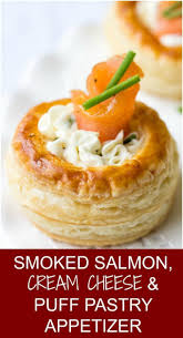 Beautiful And Amazingly Delicious Melt In Your Mouth Smoked Salmon And Puff Pastry Appetizer I Salmon Appetizer Easy Appetizer Recipes Smoked Salmon Appetizer