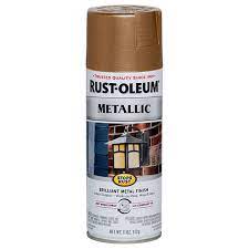 Stops Rust Metallic Spray Paint