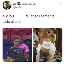 How about dancing now? yells leo messi to yerry mina after his penalty kick is saved by dibu martínez. 1vmbjn Kxvloam