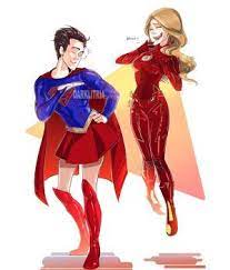 Supergirl and Flash suit swap by DarkLitria | Supergirl and flash, Supergirl  comic, Supergirl