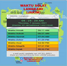 Tabel alor setar doa muslim, subuh, siang, sore, maroko dan makan malam. Masjid A Ishah Sungai Menghulu Langkawi Waktu Solat Langkawi 07 01 2021 Facebook