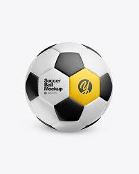 Download Soccer Ball Mockup In Object Mockups On Yellow Images Object Mockups