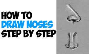 Let's make the cat face! How To Draw Noses From The Side And Front View Drawing And Shading Noses Tutorial How To Draw Step By Step Drawing Tutorials