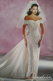 Demetrios 1995 Bride Dress Vintage Classy Wedding Dress Ball Gowns Wedding
