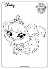 I also added a little party flare with the cupcake toppers, which also work as stickers if… Printable Palace Pets Brie Pdf Coloring Pages