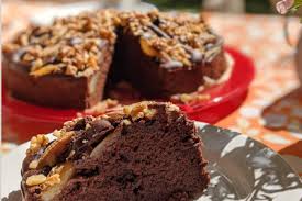 35 minuten auf der mittleren schiene backen. Herbstlicher Schokokuchen Mit Birne Perfekt Fur Diese Jahreszeit Laufmamalauf