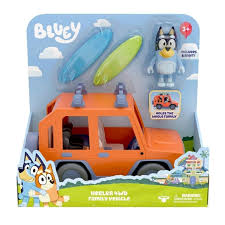 Our family loves this new disney junior show! Moose Toys Toys Disney Junior Bluey Heeler 4wd Family Vehicle Poshmark