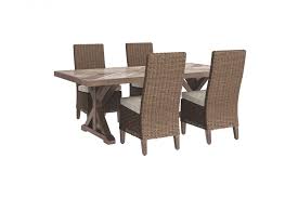 Shop for sofas, couches, recliners, chairs, tables, mattress in a box, and more today. Beachcroft Outdoor Dining Table And 4 Chairs P791 601a 2 625 Outdoor Dining Groups Mirab Homestore And Furniture Gallery