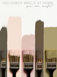 Don't forget about your 5th wall, the ceiling. Coloured Walls In Interiors Wall Painting Ideas