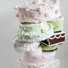 His and hers wedding cakes. What Statement Should Your Wedding Cake Make Vogue