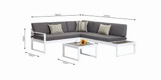 White Living Room Sofa Set Luxury New Outdoor Lounge Furniture Set White Aluminium Table Chair Syd Desain Rumah Desain Rumah