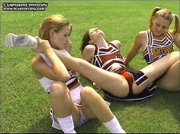 High shoool cheerleaders upskirt . Sex photo.