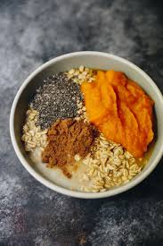 Pumpkin Spice Latte Overnight Oats The Healthy Maven