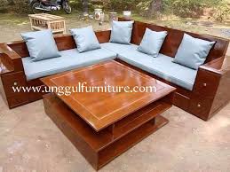 Bangku kayu minimalis bm 09. Kursi Tamu Minimalis Modern Kayu Jati Kursi Kayu Jati Kayu