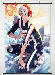 2389 Anime Boku No Hero Academia My Hero Academia Todoroki Wall Scroll Poster A Unique my hero academia posters designed and sold by artists.