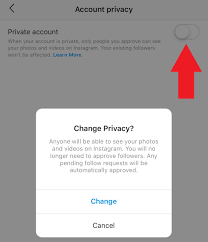 In order to hide your instagram from public view, you should make your account private; How To Make Your Instagram Account Private