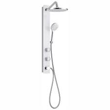 Helpful 6 people found this helpful. Pulse Showerspas Aloha 3 Spray Shower System In White 1080 W The Home Depot