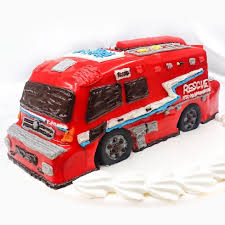 レスキュー車3dケーキ 3dケーキ 誕生日ケーキ オーダーケーキ バースデーケーキ 立体ケーキ car cake 車のケーキ レスキュー車 消防車 救助工作車 rescue プレゼント 通販 宅配 全国発送 pinterest 消防車ケーキ バースデーケーキ ケーキ