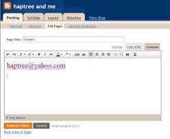 Horizontal Link bar - Blog Tabs and Blogger Pages