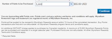 pick up a quick 9 000 wyndham rewards points for about 110