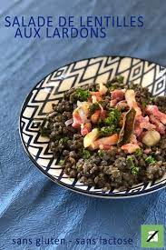 recette de salade de lentilles vertes aux lardons recette recette lentilles lentilles lardons salade de lentilles