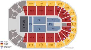 Landers Center Seating Charts