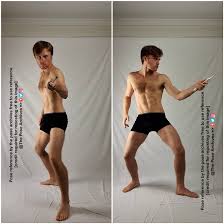 Male Fencing En Garde Stance by ...