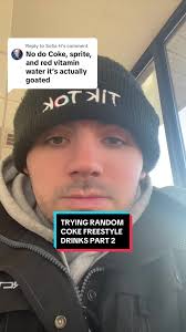 Replying to @Sofia H Interesting choice, any more ideas? #cokefreestyle  #cocacola #sprite #vitaminwater #drinks #coke