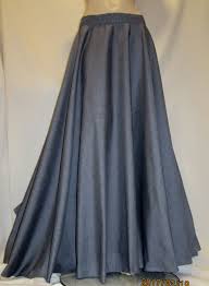 Light Grey Blueish Mix Long Circle Skirt Item Description This Full Circle Skirt Skirt Is Made From Poly Viscose Fabric This Skirt Comes In Two Different