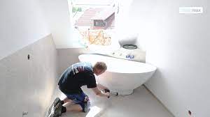Ihre badewannen oder ihre duschwanne ist nicht mehr schön oder kaputt? Aufbauanleitung Fur Freistehende Mineralguss Badewanne Youtube