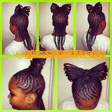 Braided Bow Style By Brodysbraidery Black Hair Information