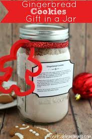 Gingerbread Cookies Gift In A Jar Recipe Free Printable Tag Recipe Christmas Sweets Recipes Gingerbread Cookies Meals In A Jar