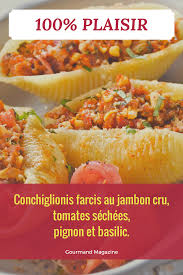 Conchiglionis Farcis Au Jambon Cru Recette Gourmand Recette Recettes De Cuisine Recette Gourmands
