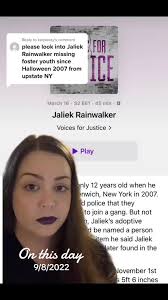 #onthisday Jaliek is still missing, please share. #newyork #jaliekrainwalker