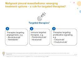 A potential new treatment for the disease is pembrolizumab which is an immunotherapy drug that helps the immune system detect and kill mesothelioma cells. Malignant Pleural Mesothelioma This Information Is From An